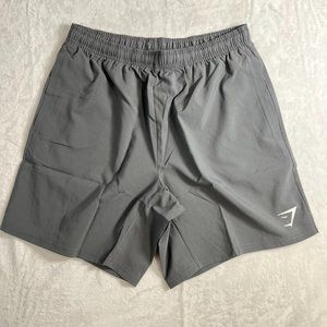 Gymshark Arrival 7" Shorts Men's Size Medium Silhouette Grey NWOT